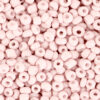 Glaskralen rocailles 3mm Baby Pink