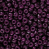 Glaskralen rocailles 3mm Aubergine purple