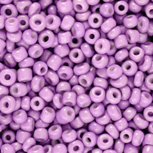 Glaskralen rocailles 3mm Orchid purple