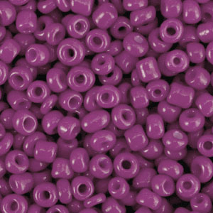 Glaskralen rocailles 3mm Summer plum purple