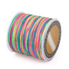 Nylon koord regenboog 0,8mm 5 meter