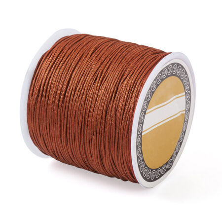 Nylon koord sienna 0,8mm 5 meter