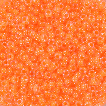 miyuki rocailles luminous soft orange 4298 11/0